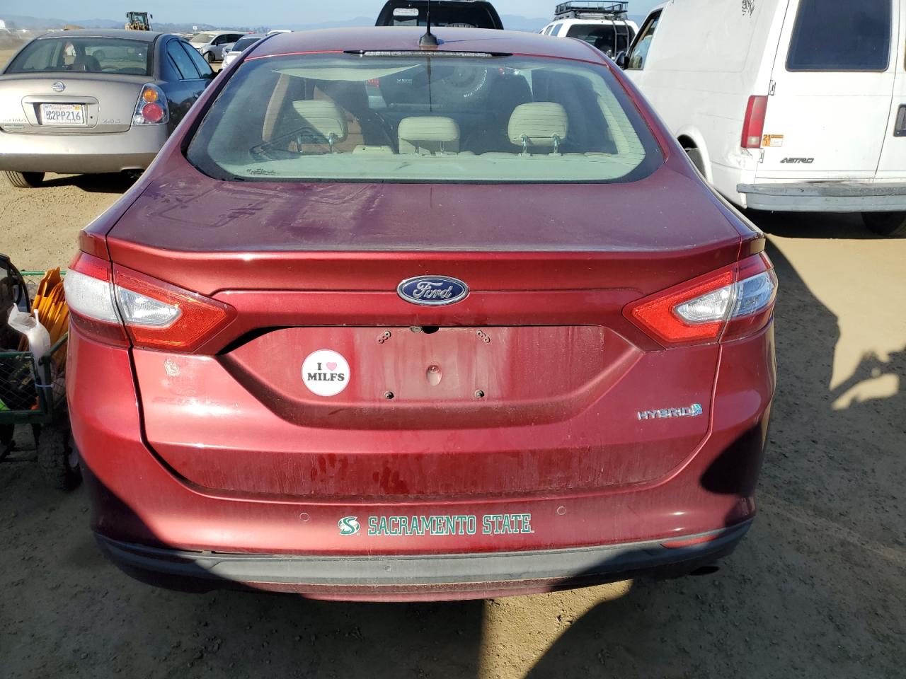 VIN 3FA6P0LU7ER170535 2014 FORD FUSION no.6