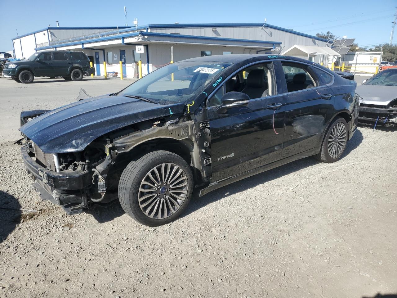 VIN 3FA6P0RU7HR234813 2017 FORD FUSION no.1