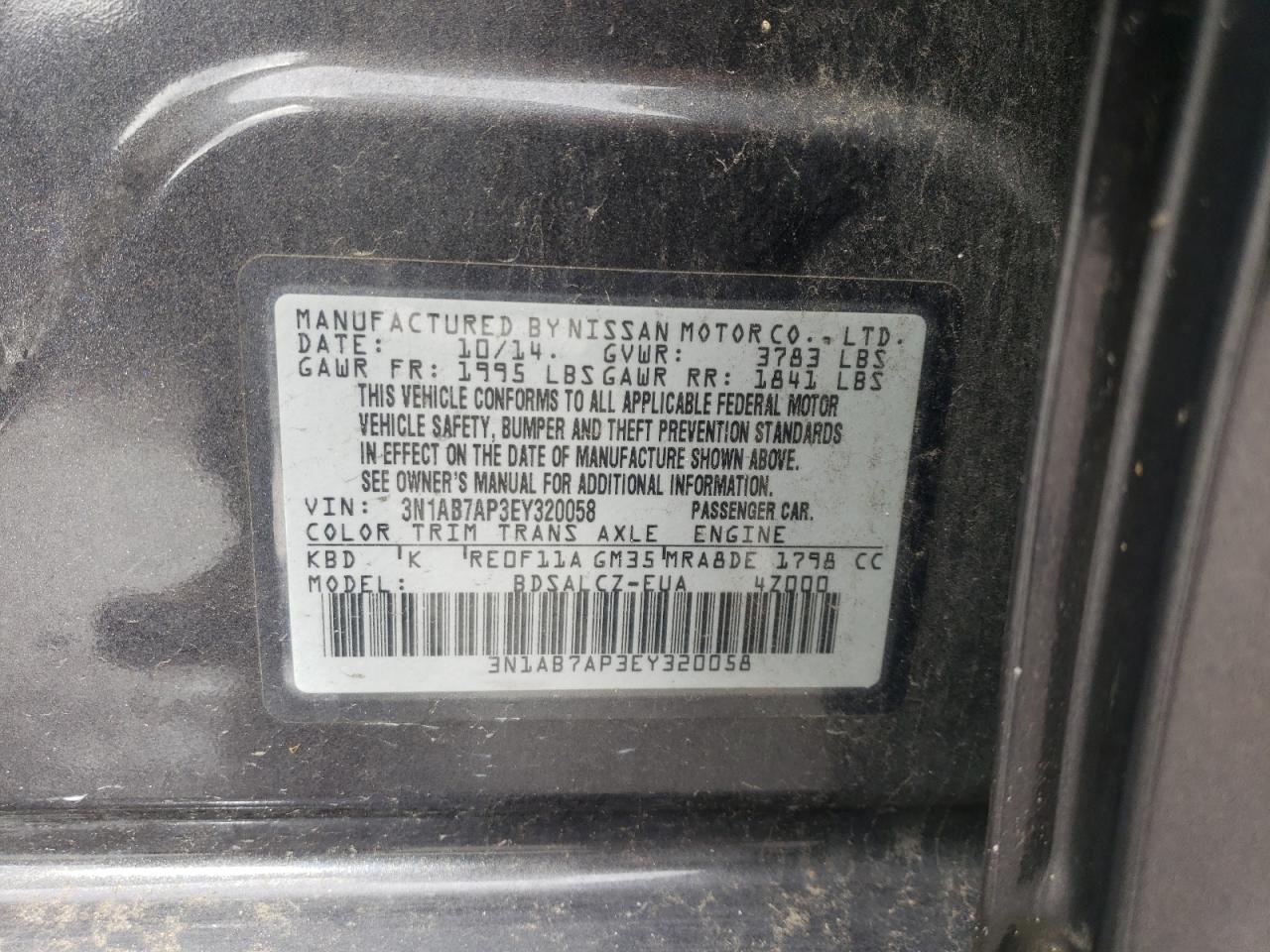 2014 Nissan Sentra - Image 15