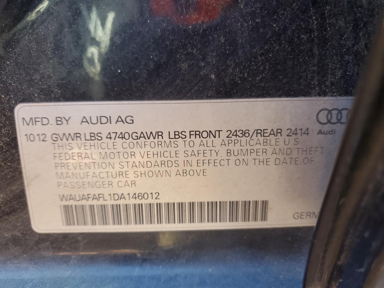 2013 Audi A4 - Image 12