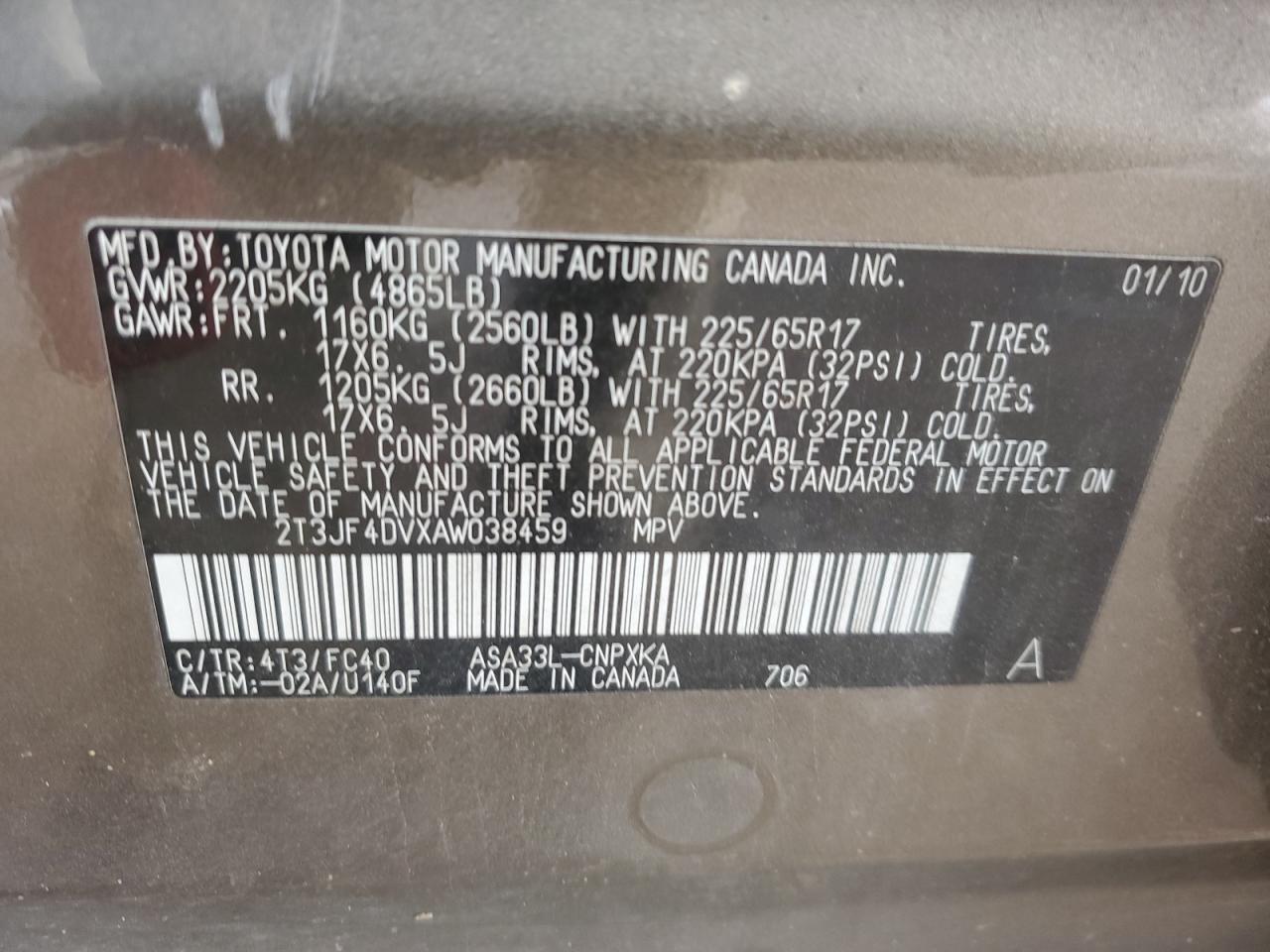 2010 Toyota RAV 4 - Image 13
