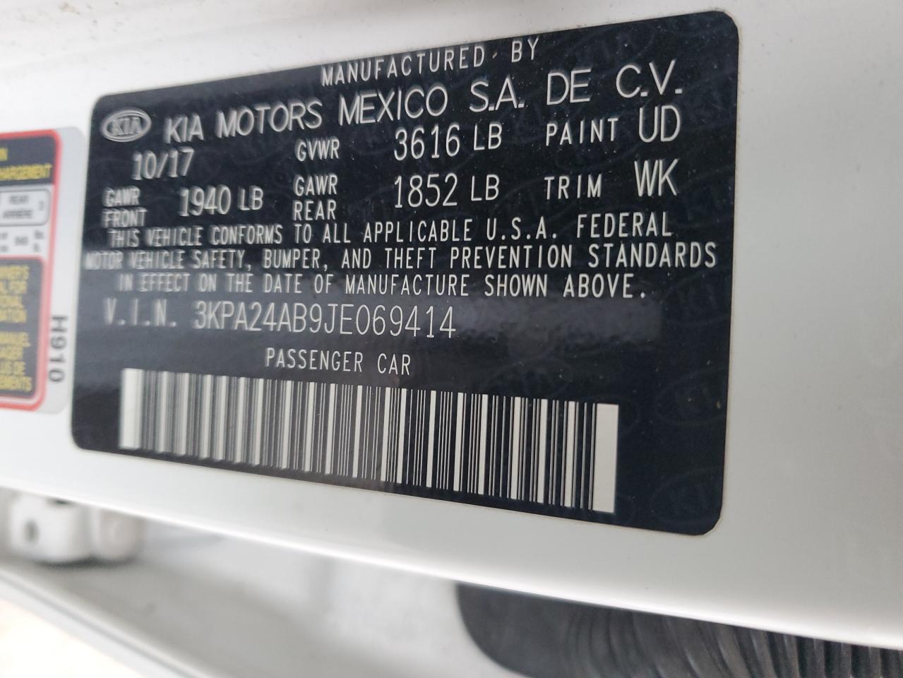 2018 Kia Rio - Image 12