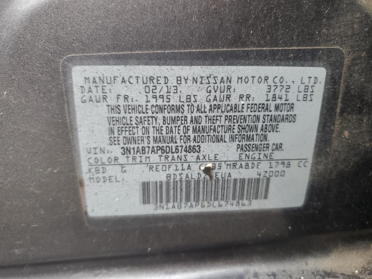 2013 Nissan Sentra - Image 14