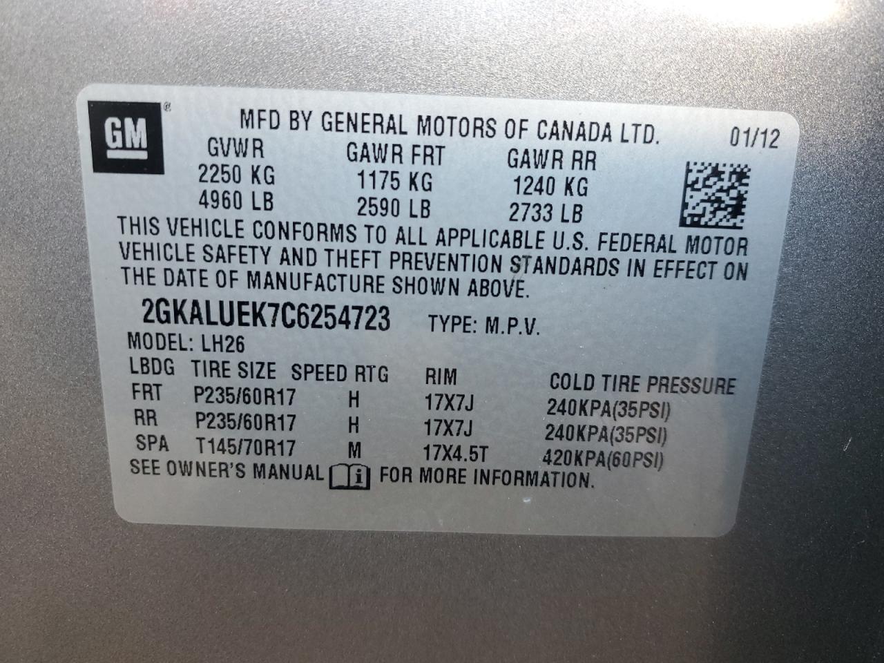 2012 GMC Terrain - Image 13