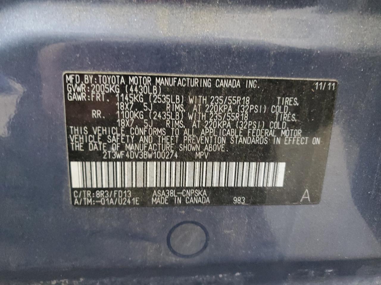 2011 Toyota RAV 4 - Image 13