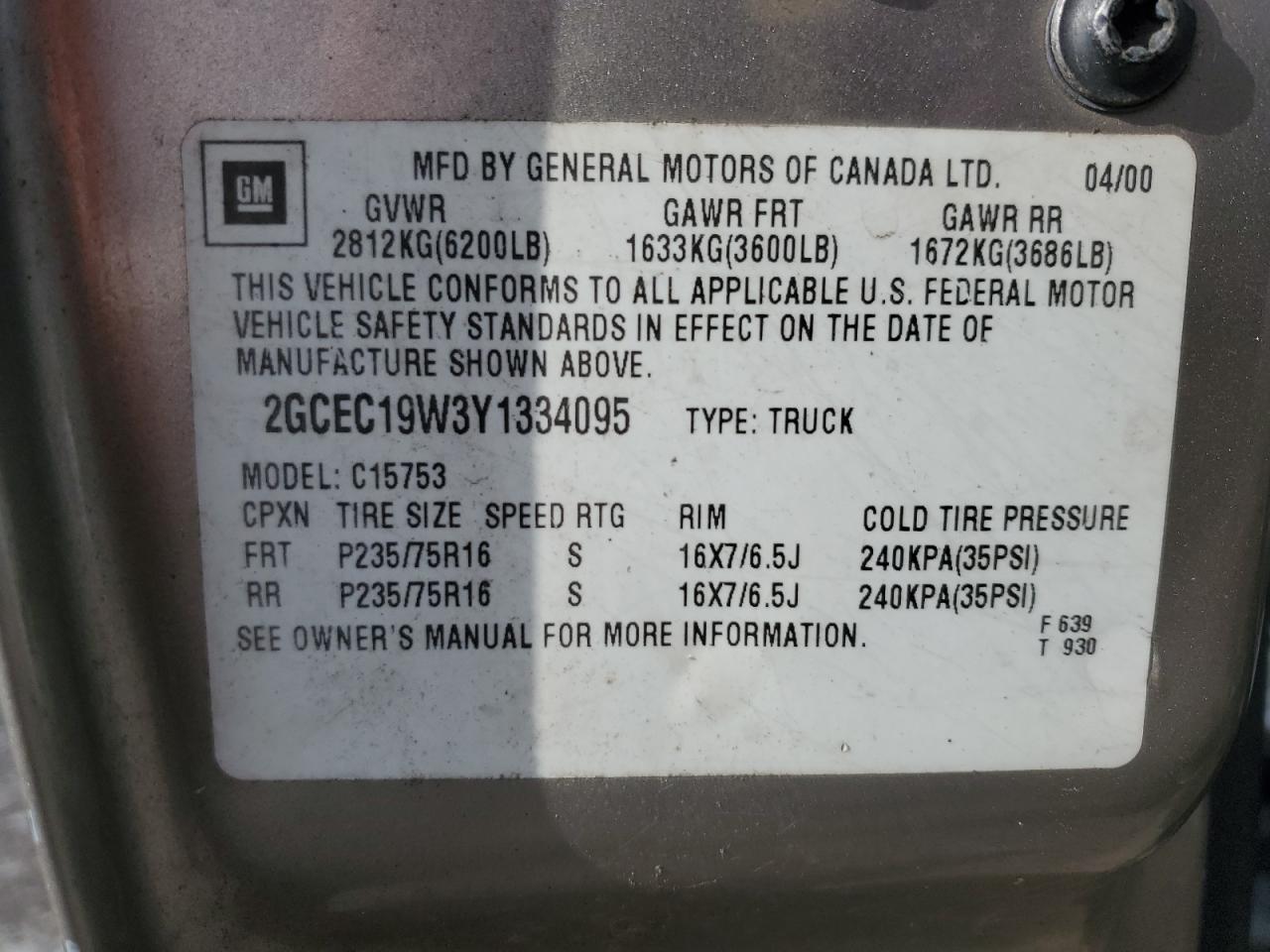 2000 Chevrolet Silverado - Image 12