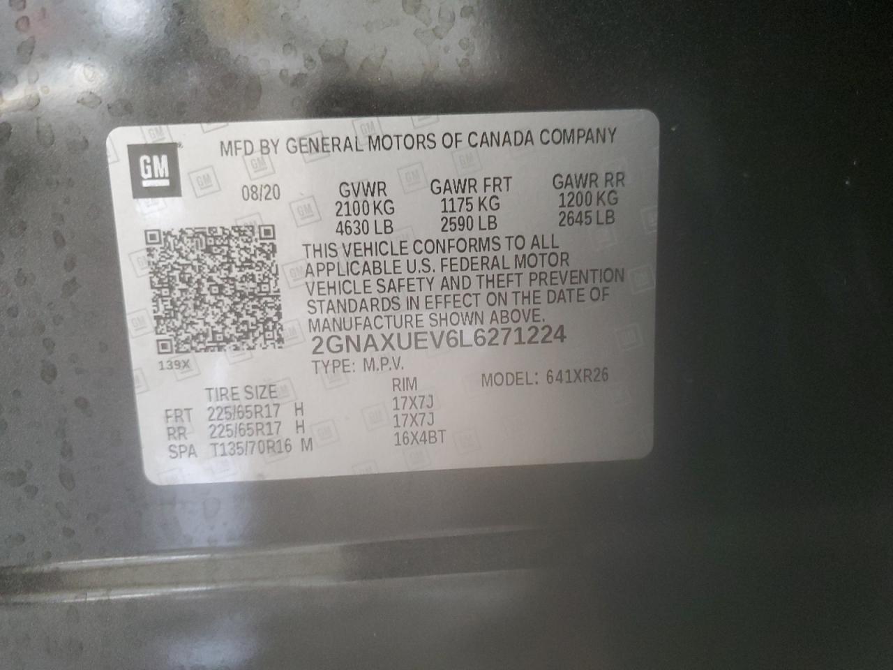 2020 Chevrolet Equinox - Image 13