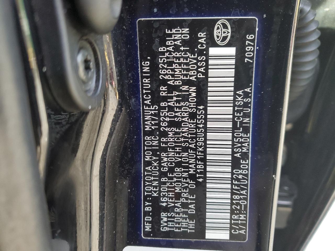2016 Toyota Camry - Image 13