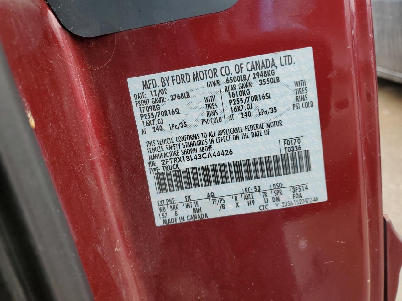 2003 Ford F-150 - Image 14