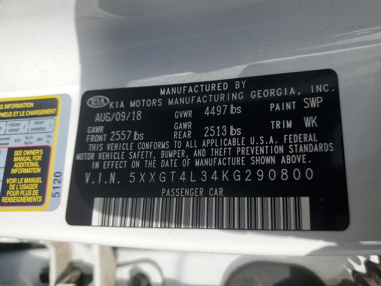 2019 Kia Optima - Image 13