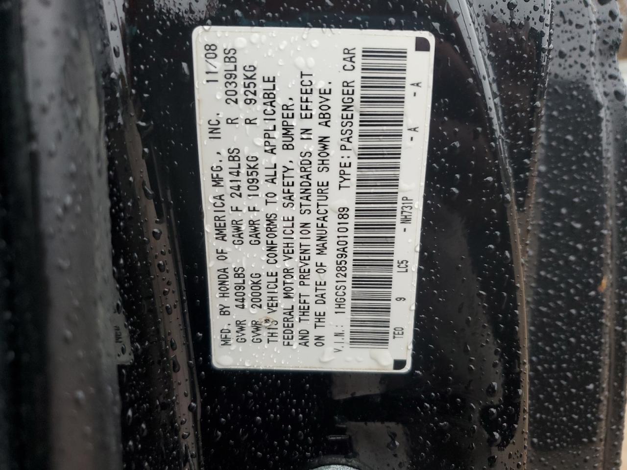 2009 Honda Accord - Image 14