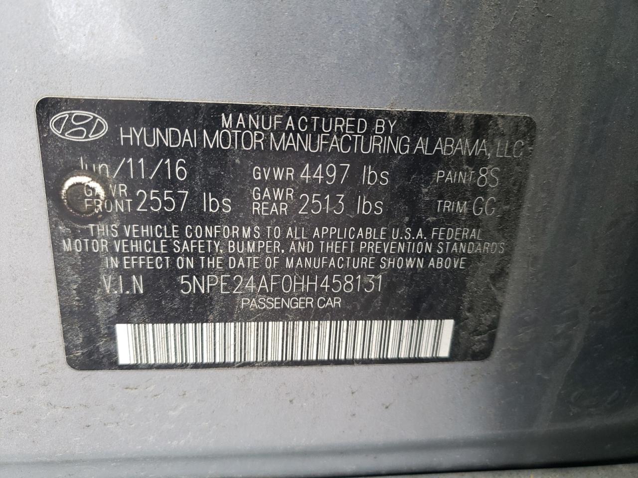 2017 Hyundai Sonata - Image 13
