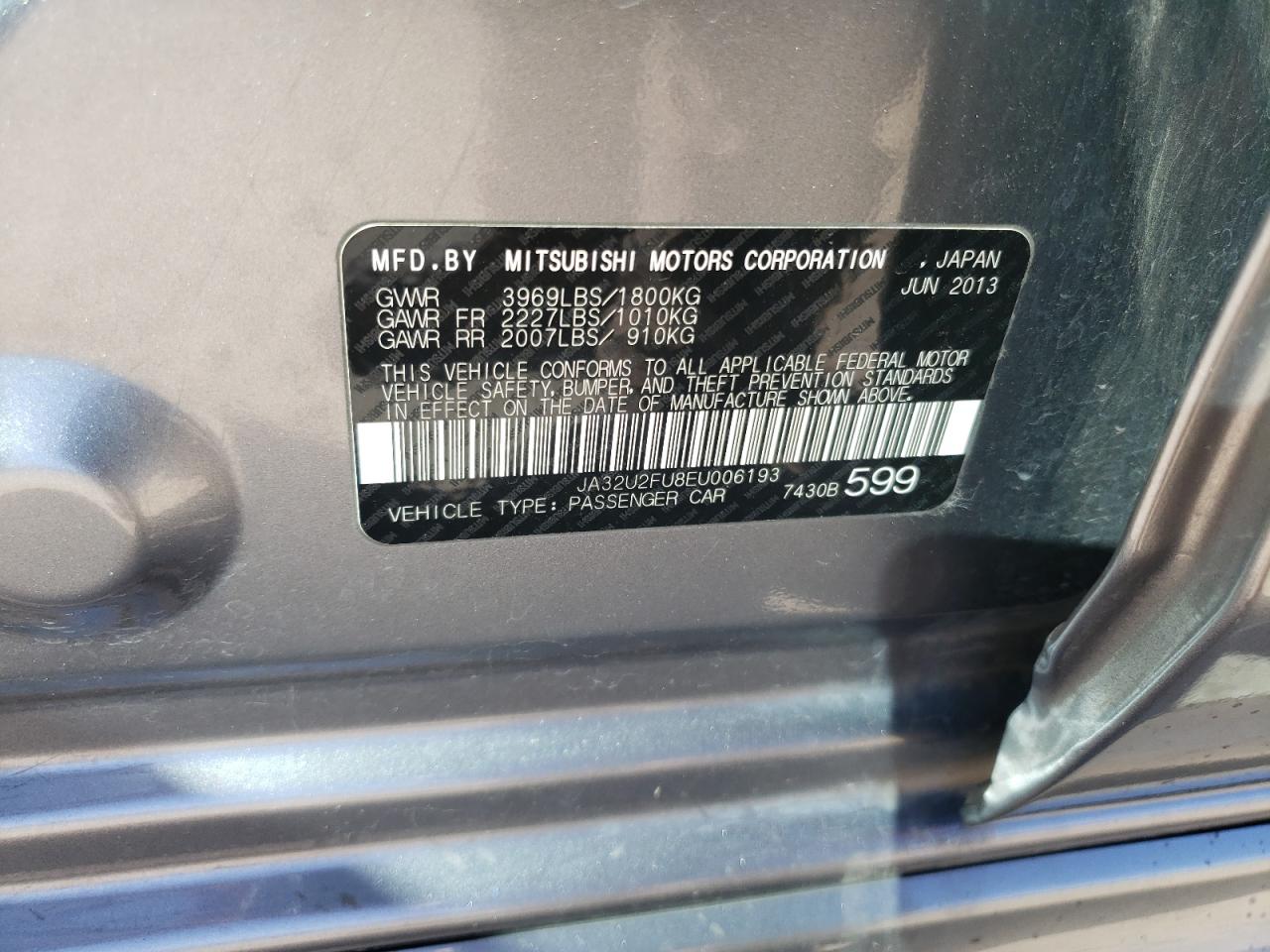 2014 Mitsubishi Lancer - Image 12
