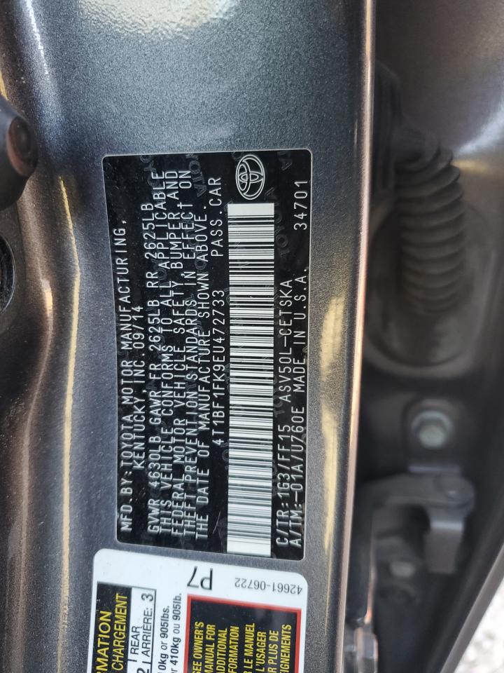 2014 Toyota Camry - Image 12