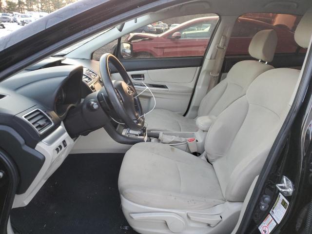  SUBARU IMPREZA 2015 Чорний