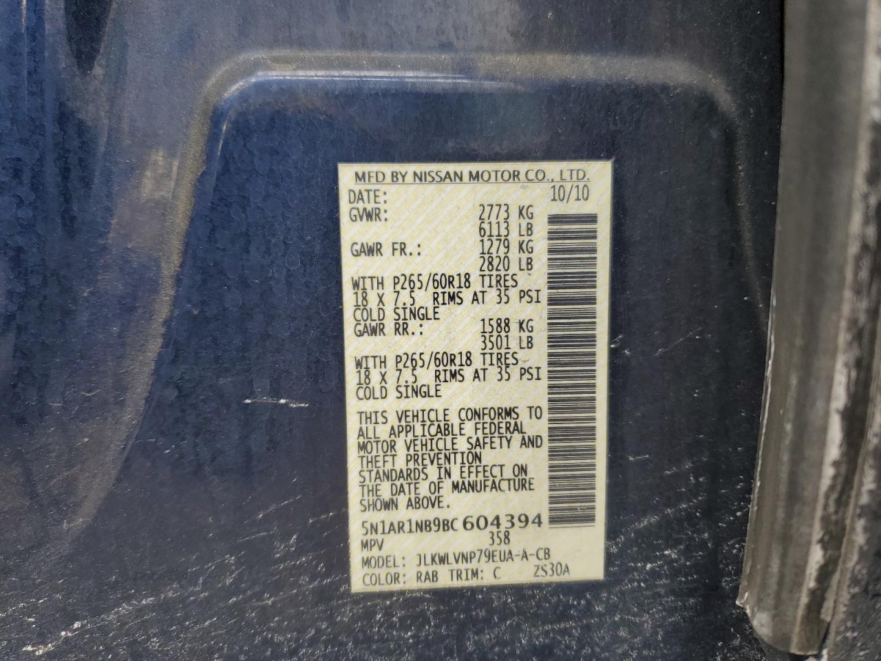 2011 Nissan Pathfinder - Image 15