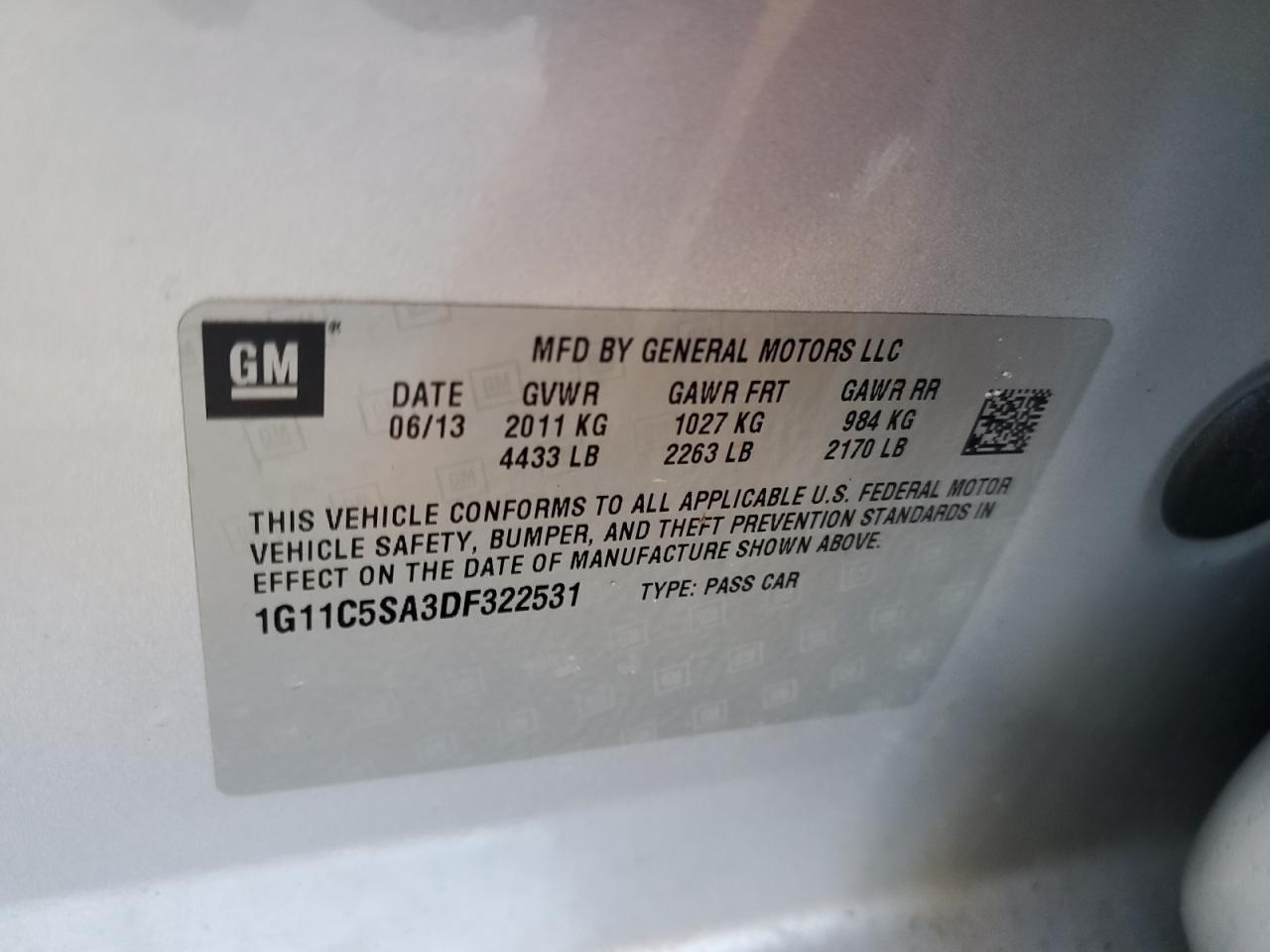 2013 Chevrolet Malibu - Image 12