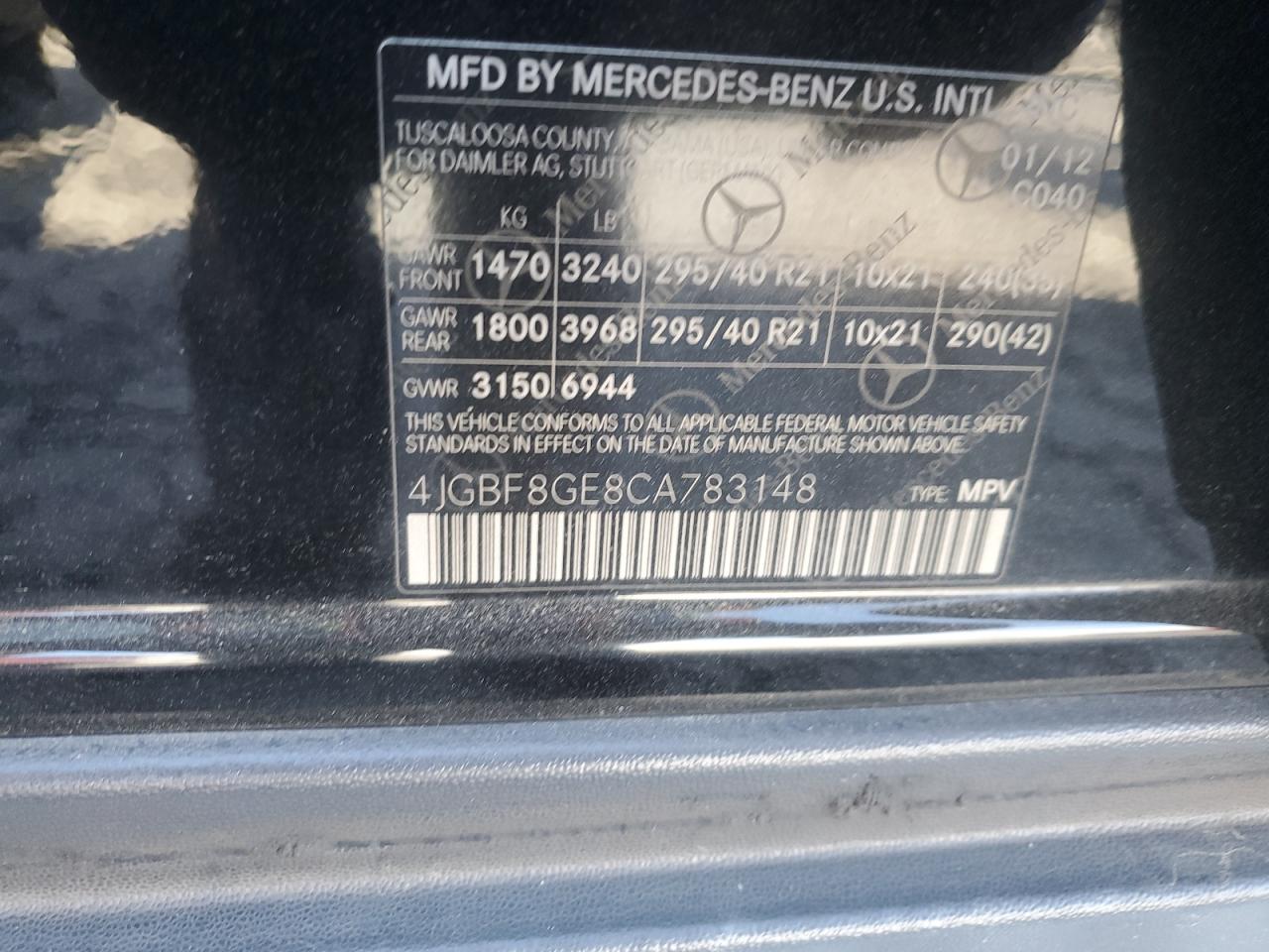 2012 Mercedes-Benz GL-klasse - Image 14
