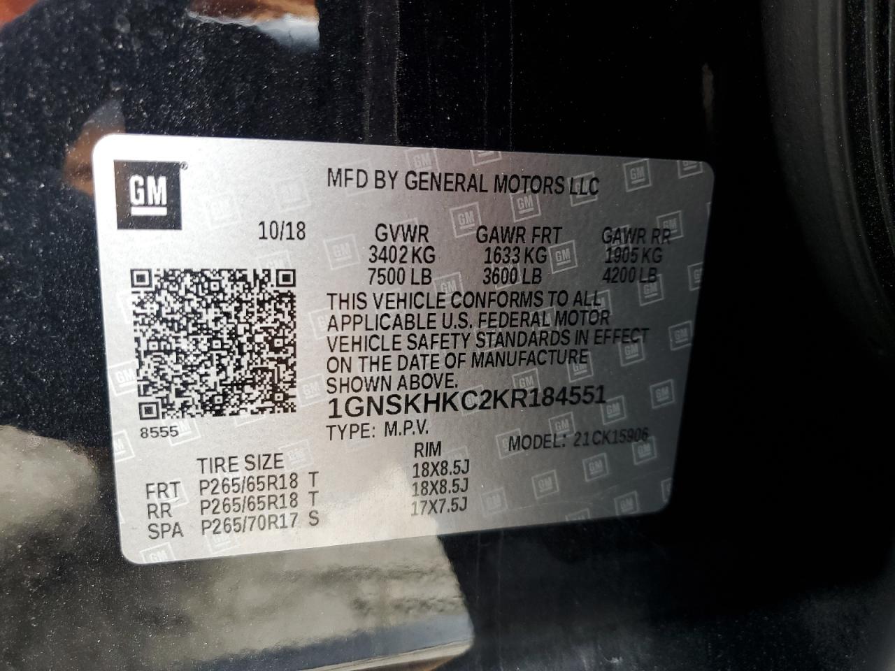 2019 Chevrolet Suburban - Image 13