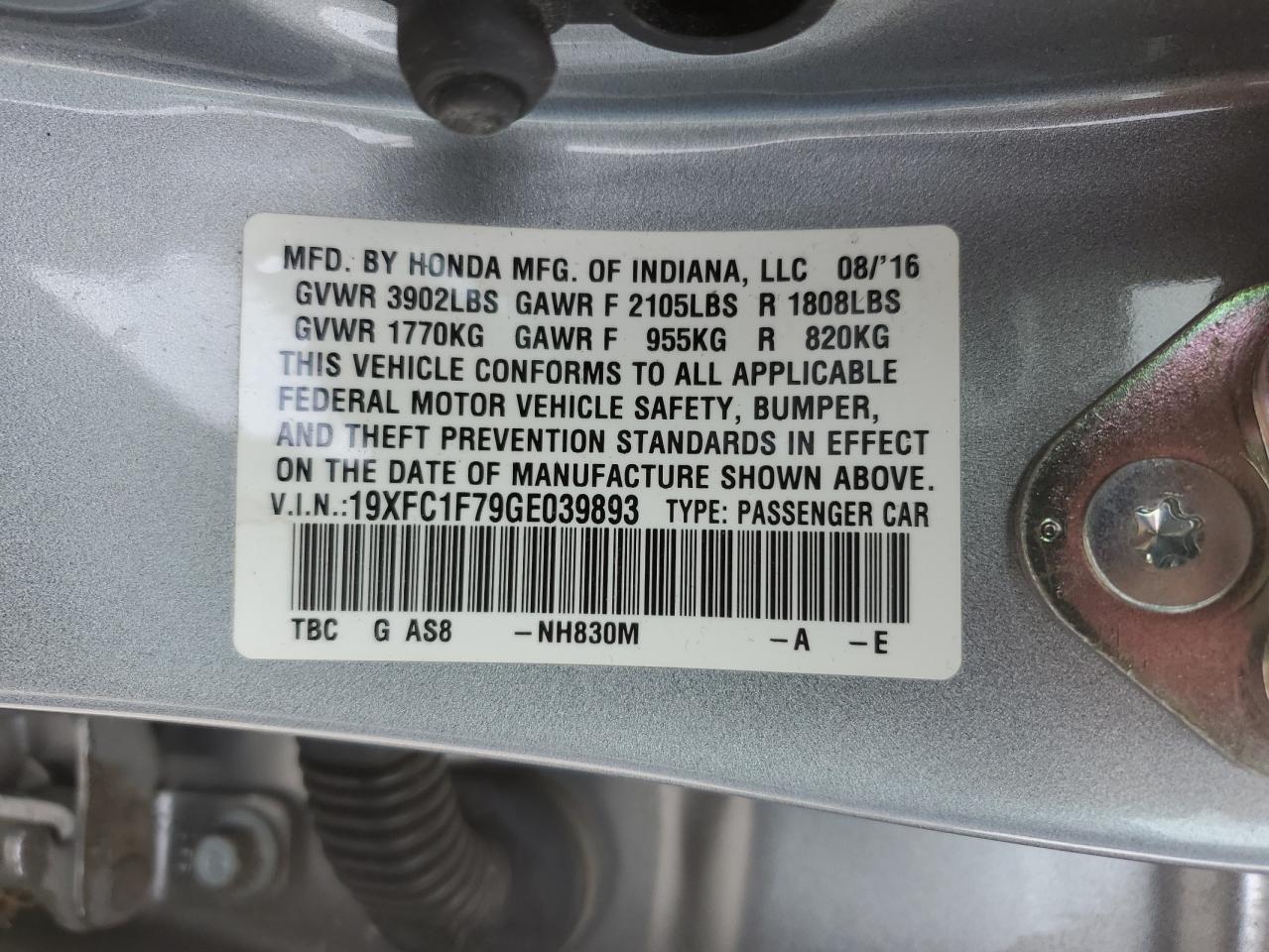 2016 Honda Civic - Image 13