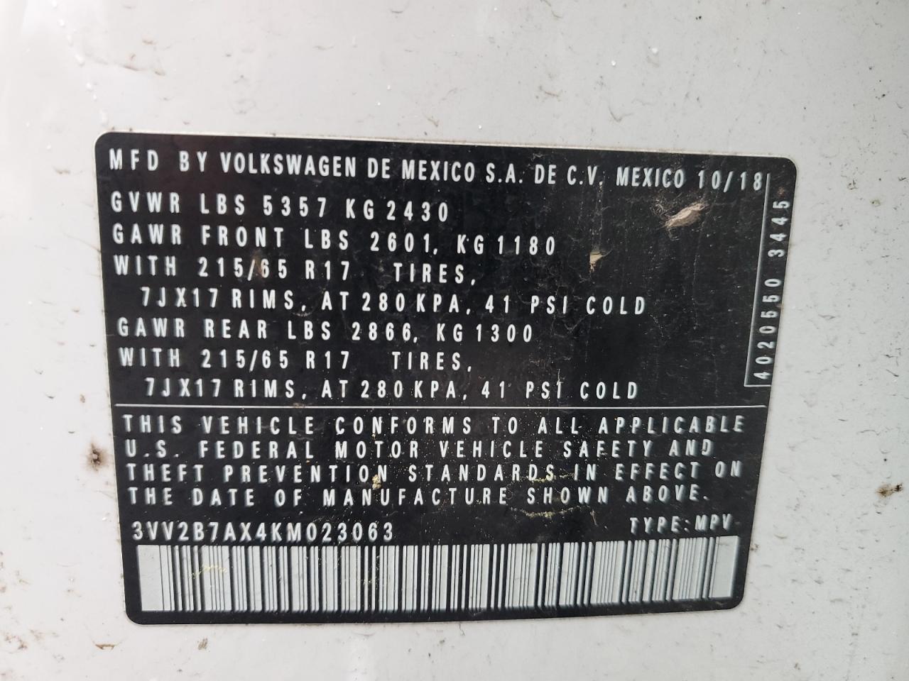 2019 Volkswagen Tiguan - Image 13