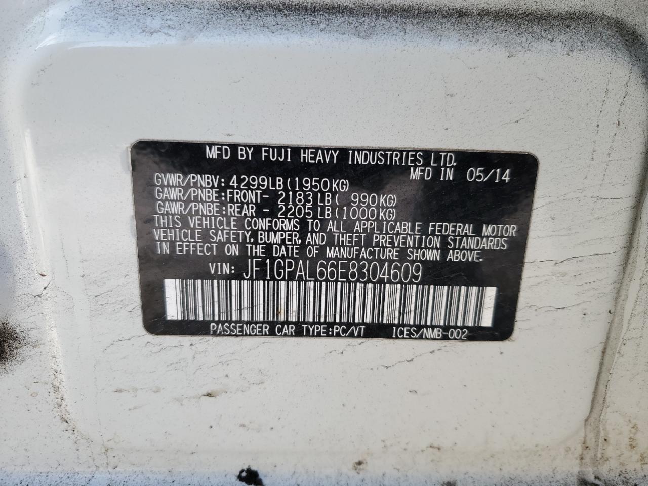2014 Subaru Impreza - Image 13