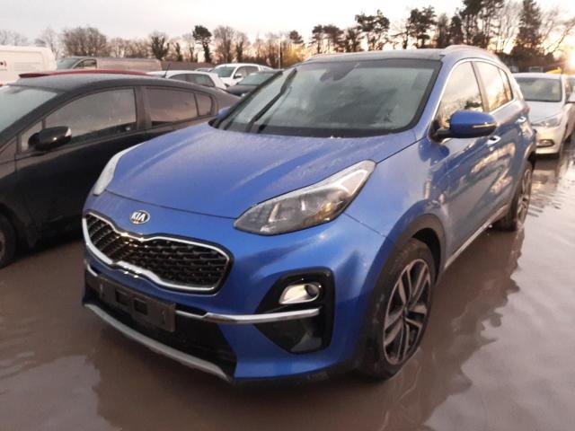 2020 KIA SPORTAGE 4 for sale at Copart WOLVERHAMPTON