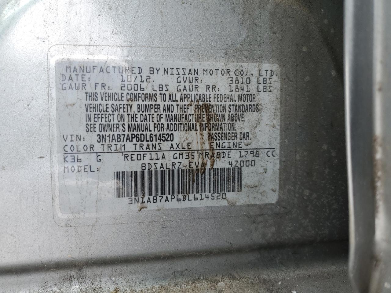 2013 Nissan Sentra - Image 12