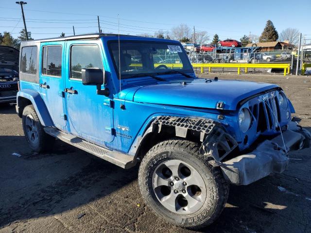 Паркетники JEEP WRANGLER 2016 Синий