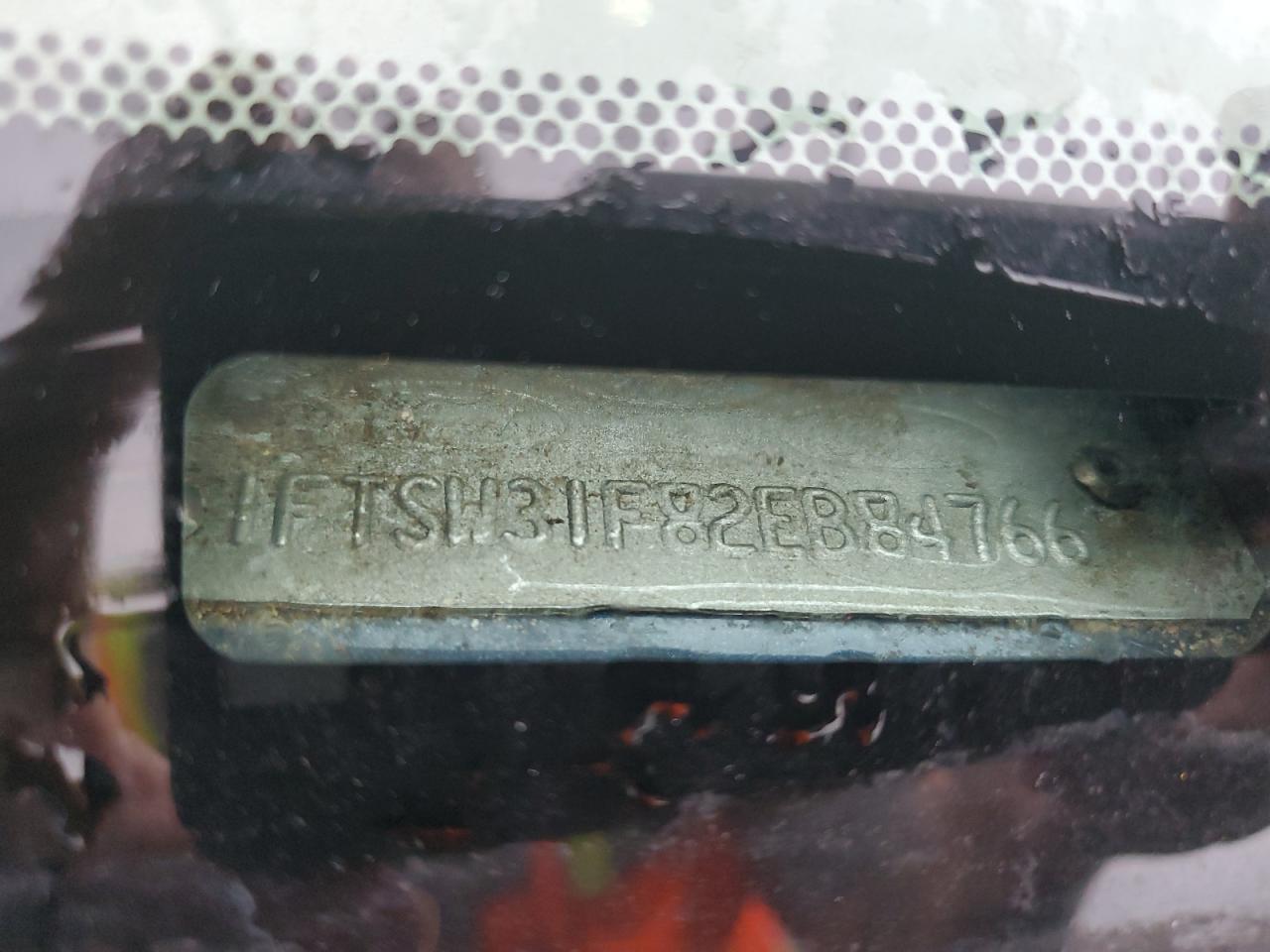 2002 Ford F350 Srw Super Duty VIN: 1FTSW31F82EB84766 Lot: 88514755