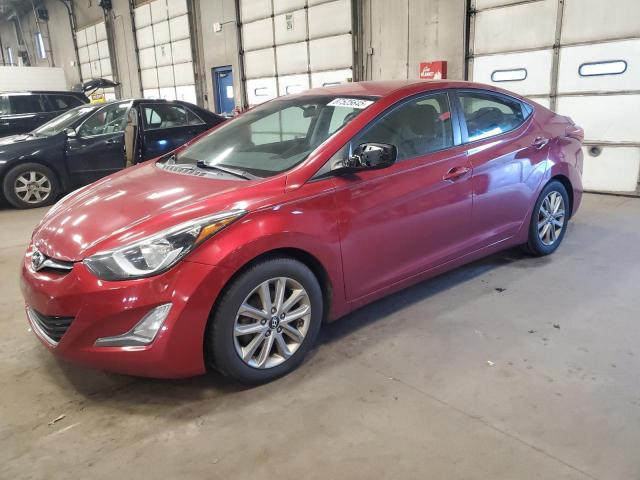  HYUNDAI ELANTRA 2014 Red