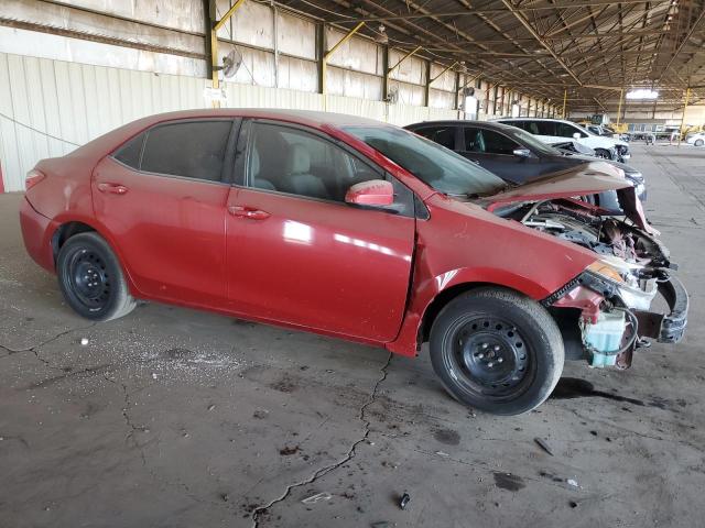  TOYOTA COROLLA 2014 Красный