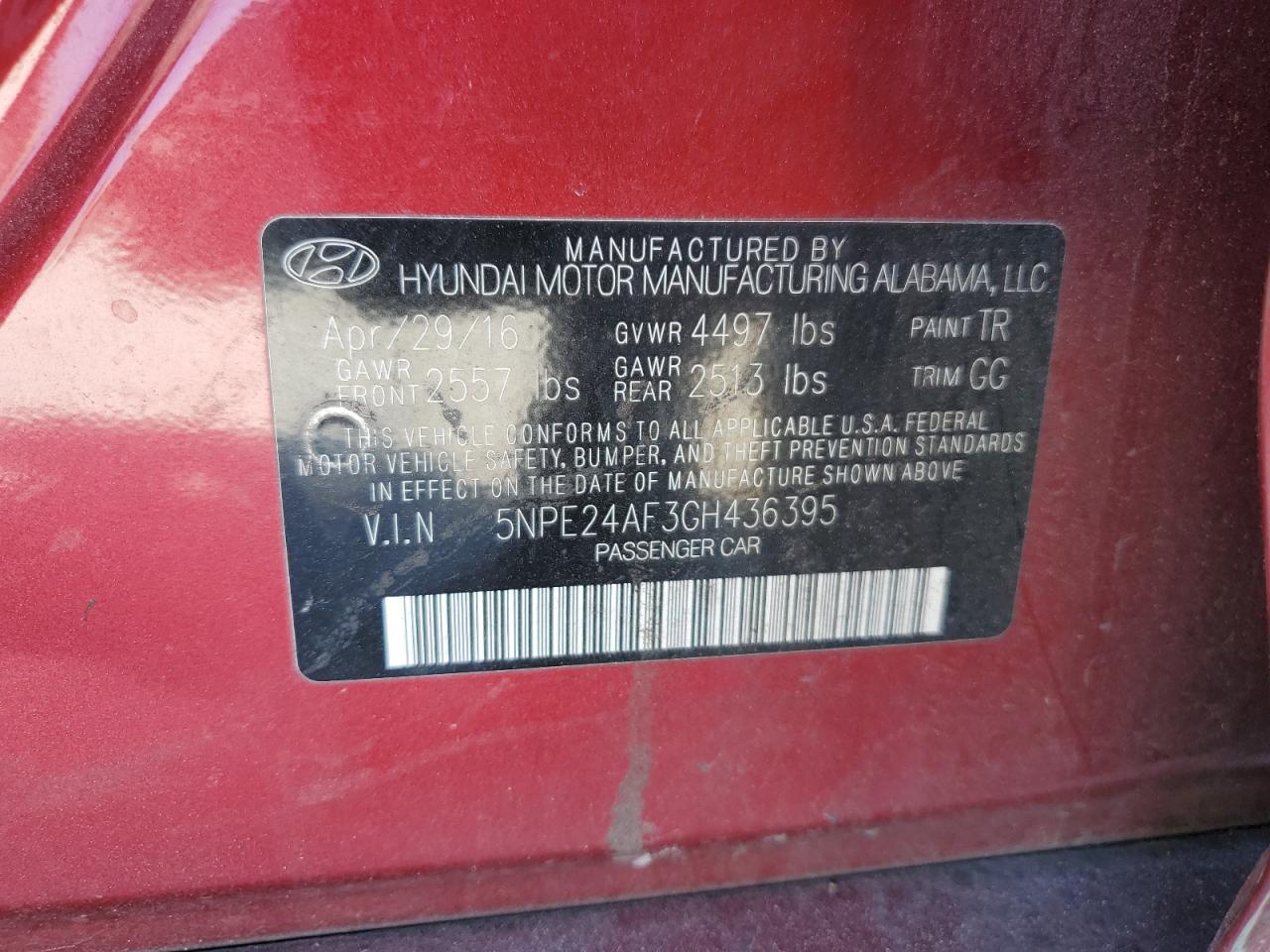2016 Hyundai Sonata - Image 12