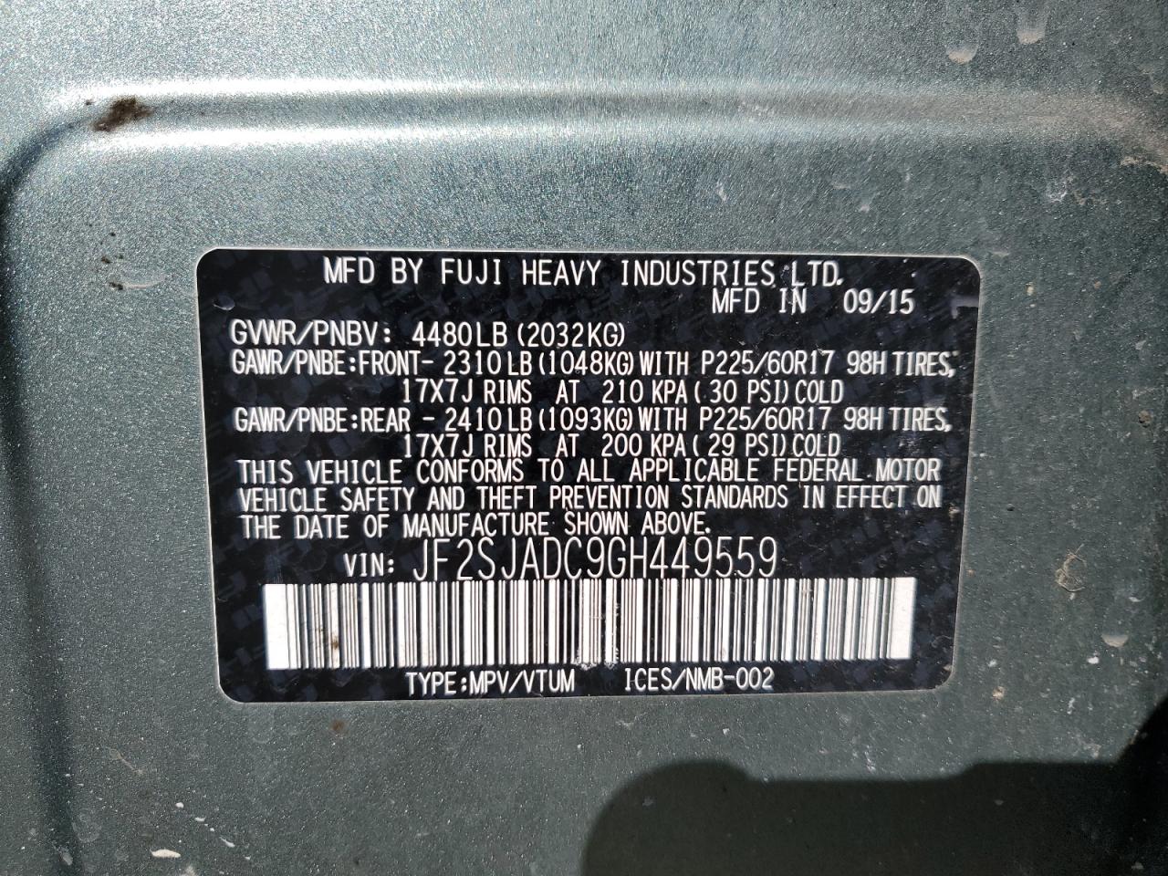 2016 Subaru Forester - Image 13
