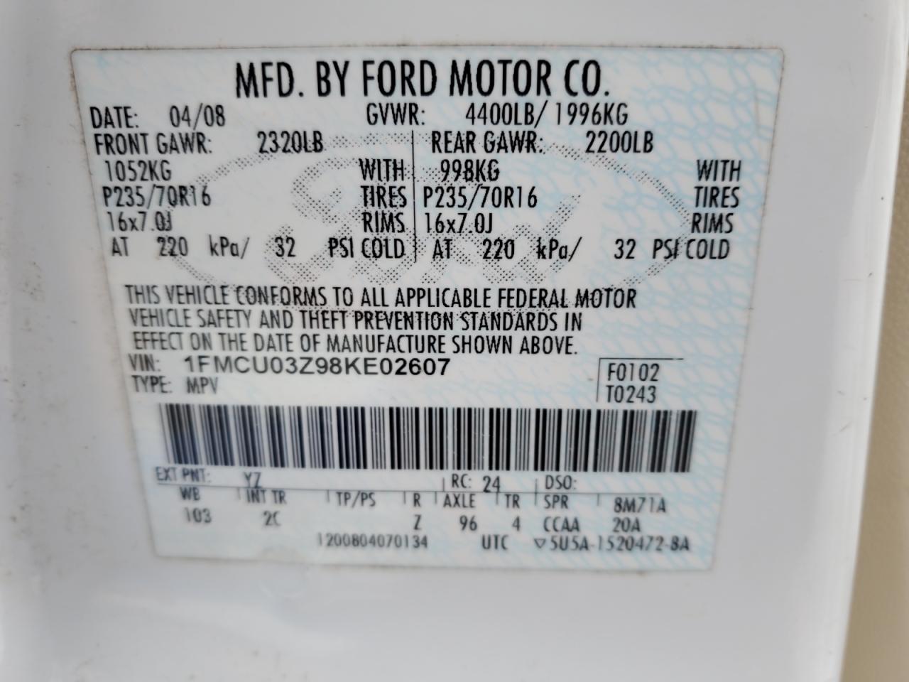 2008 Ford Escape - Image 16