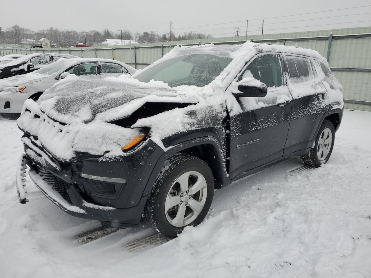 2021 Jeep Compass Latitude იყიდება Pennsburg-ში, PA - Front End