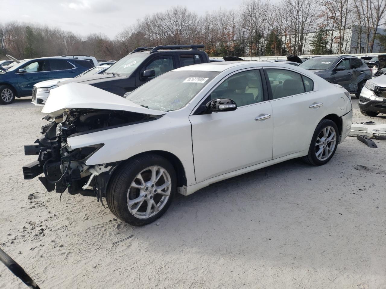 2013 Nissan Maxima S na sprzedaż w North Billerica, MA - Front End