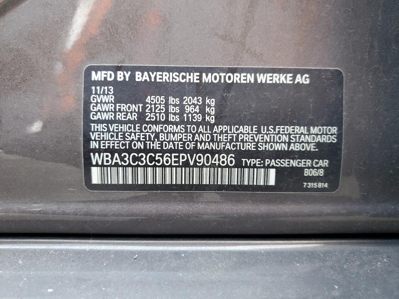 2014 BMW 3er - Image 12