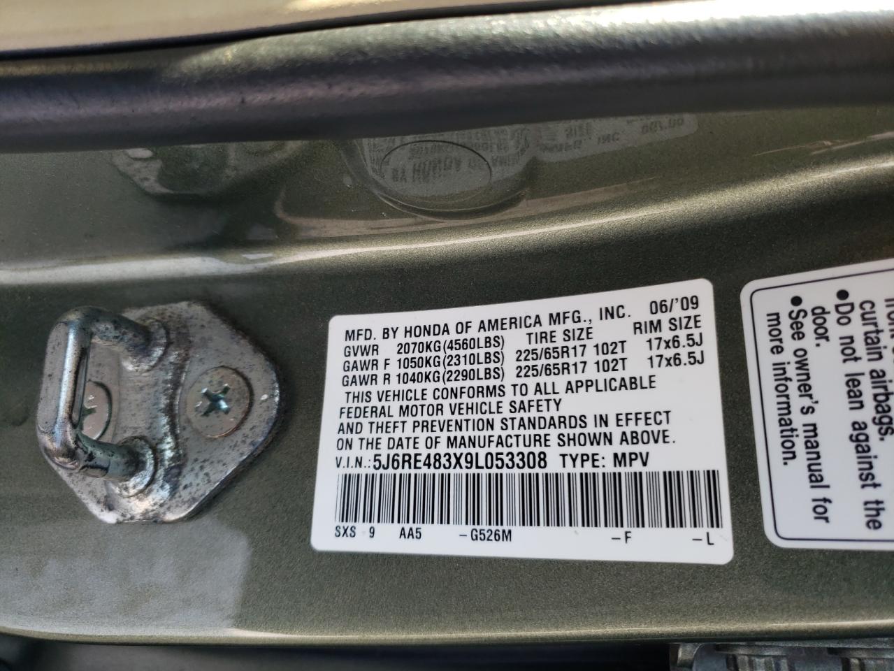 2009 Honda CR-V - Image 13