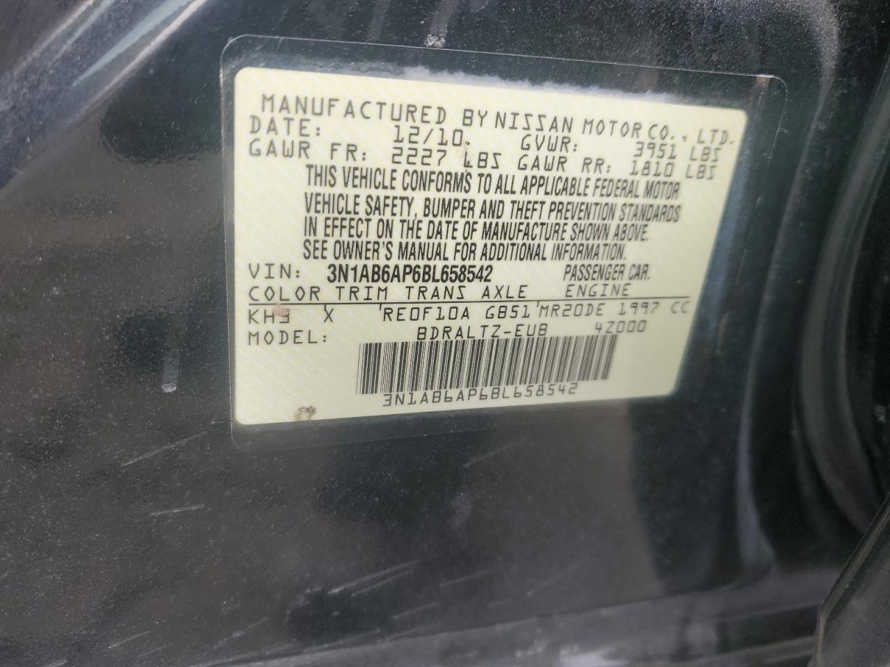 2011 Nissan Sentra - Image 14