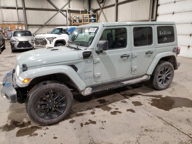 2024 JEEP WRANGLER SAHARA 4XE à vendre chez Copart QC - MONTREAL