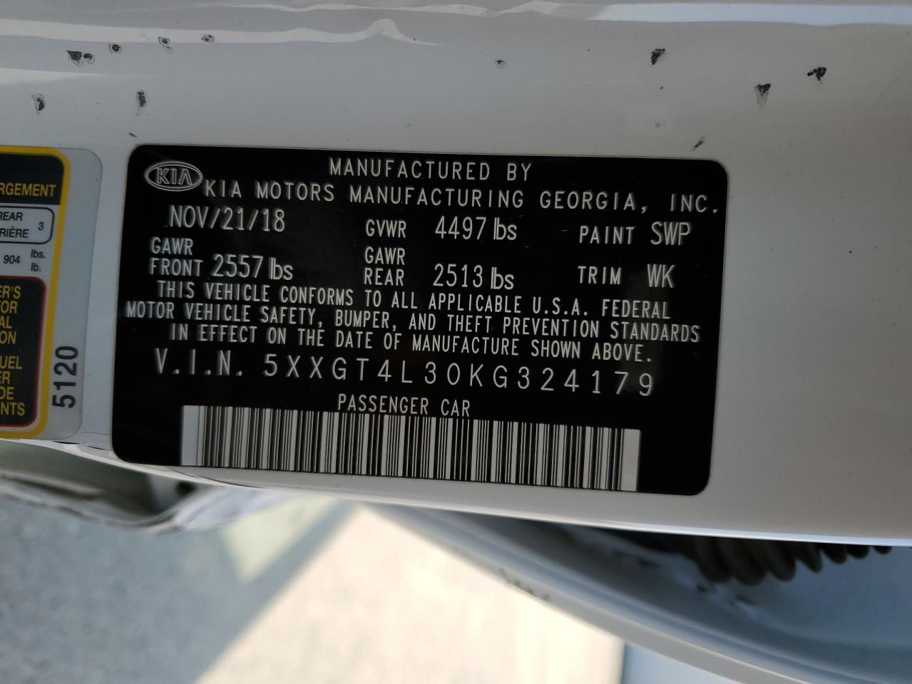 2019 Kia Optima - Image 12