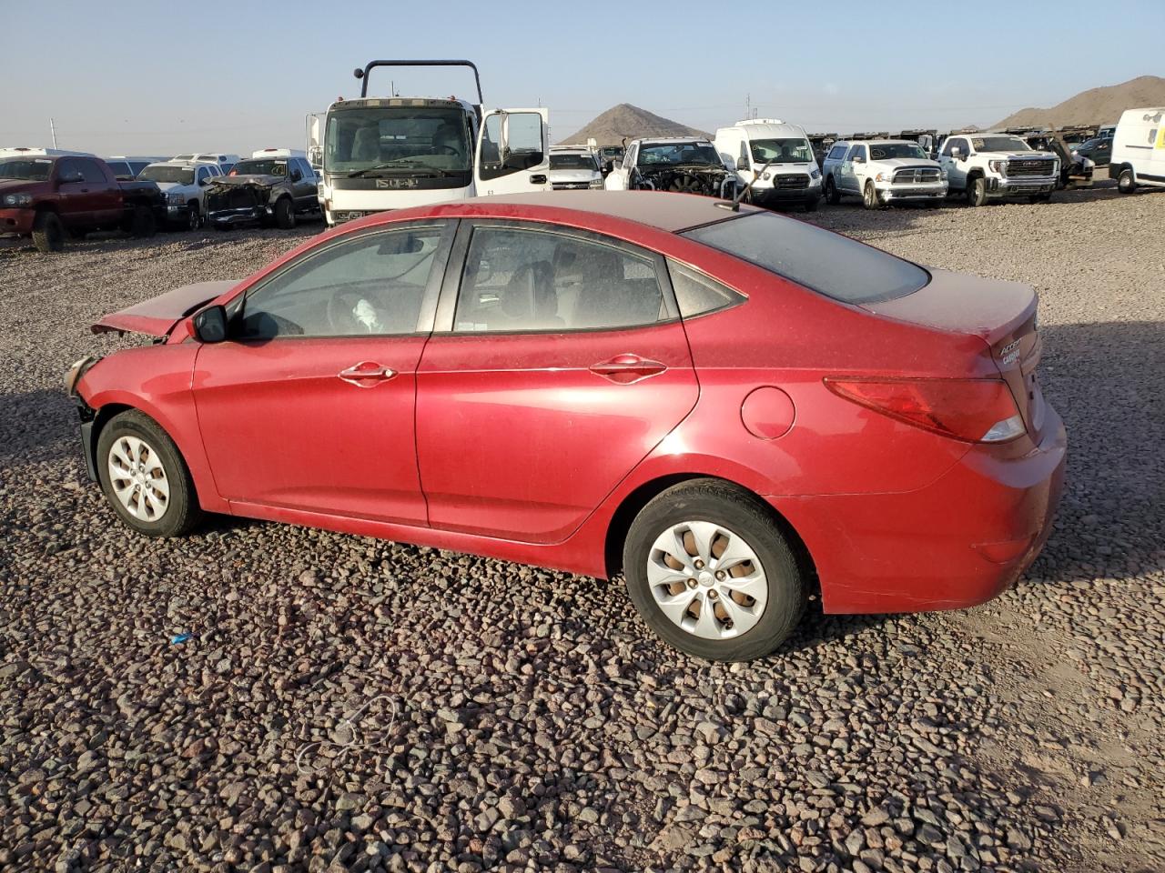 VIN KMHCT4AE2FU855902 2015 HYUNDAI ACCENT no.2