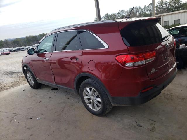  KIA SORENTO 2017 Червоний