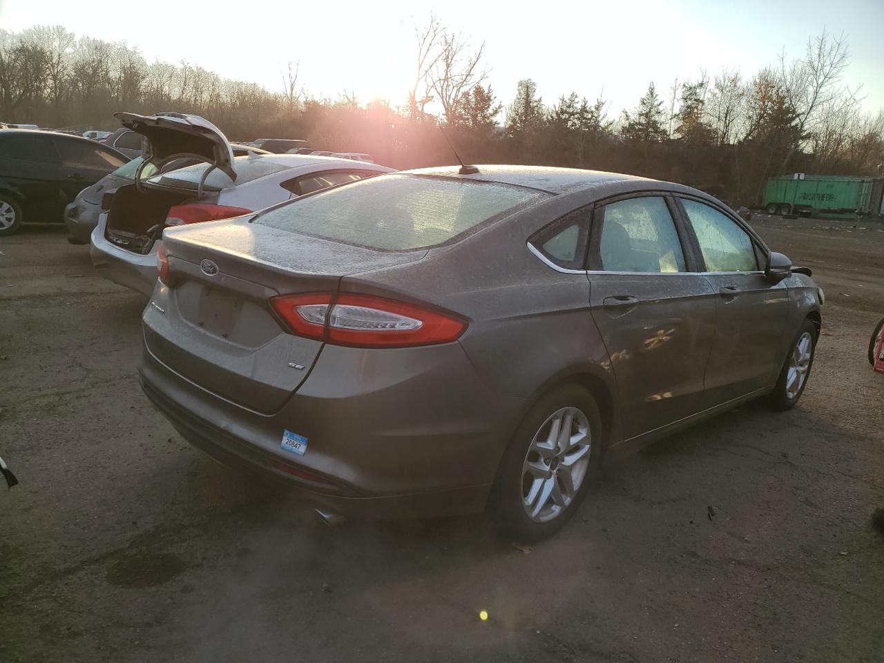 VIN 3FA6P0H74DR137011 2013 FORD FUSION no.3