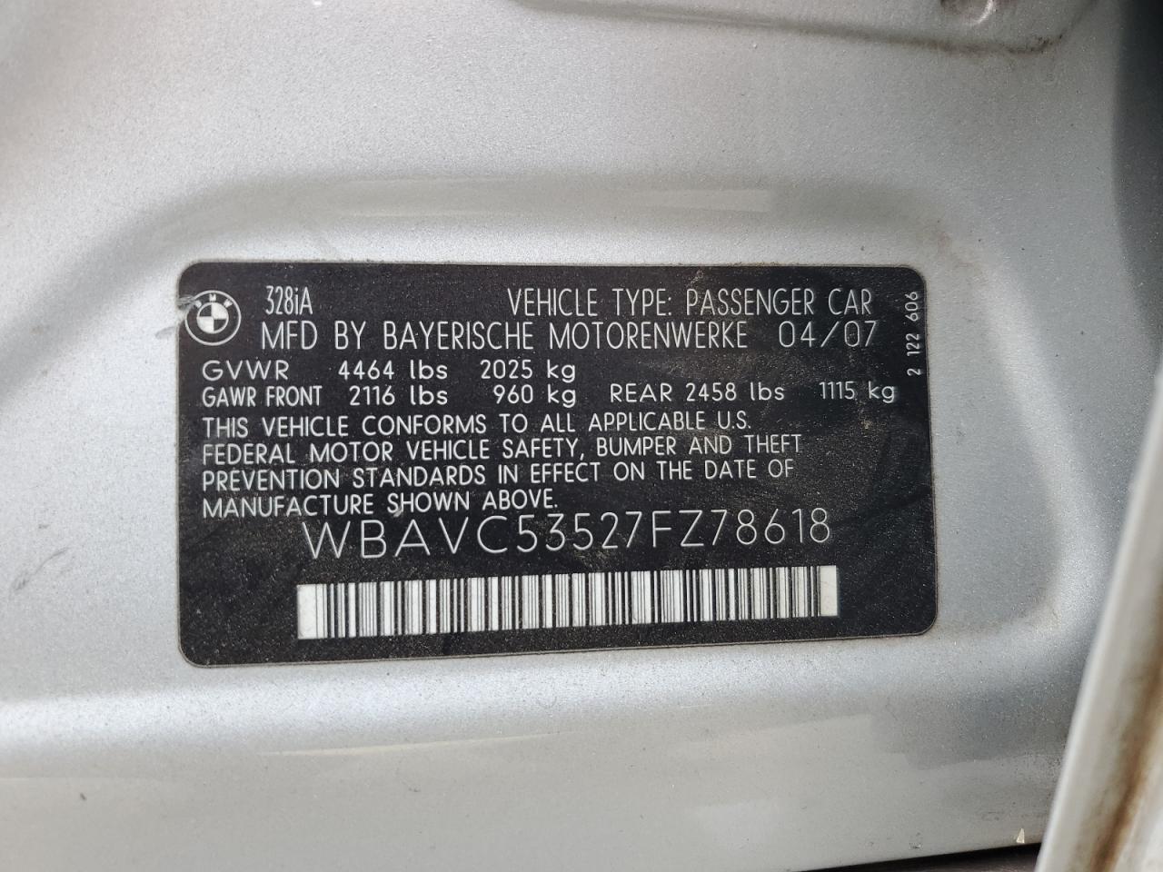 2007 BMW 3er - Image 12