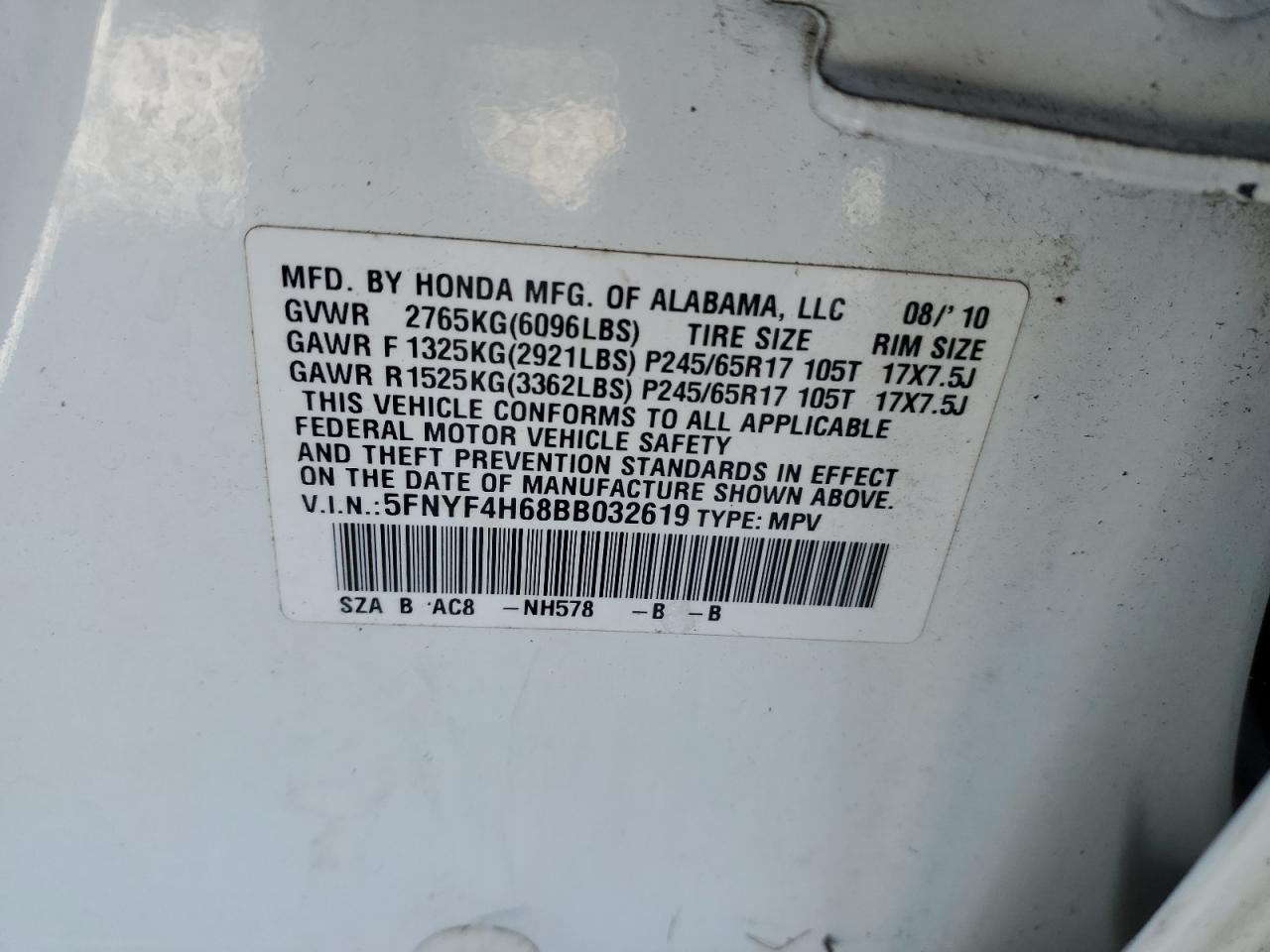 2011 Honda Pilot - Image 13