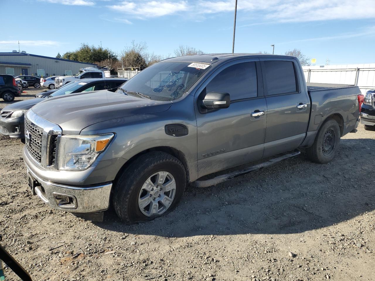 2017 Nissan Titan S იყიდება Sacramento-ში, CA - Undercarriage