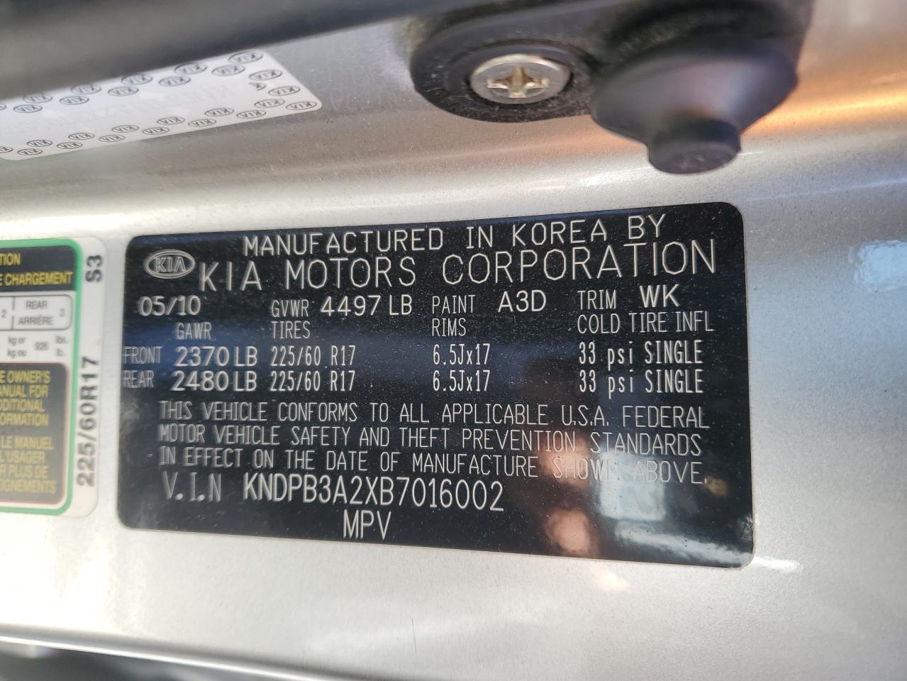2011 Kia Sportage - Image 13