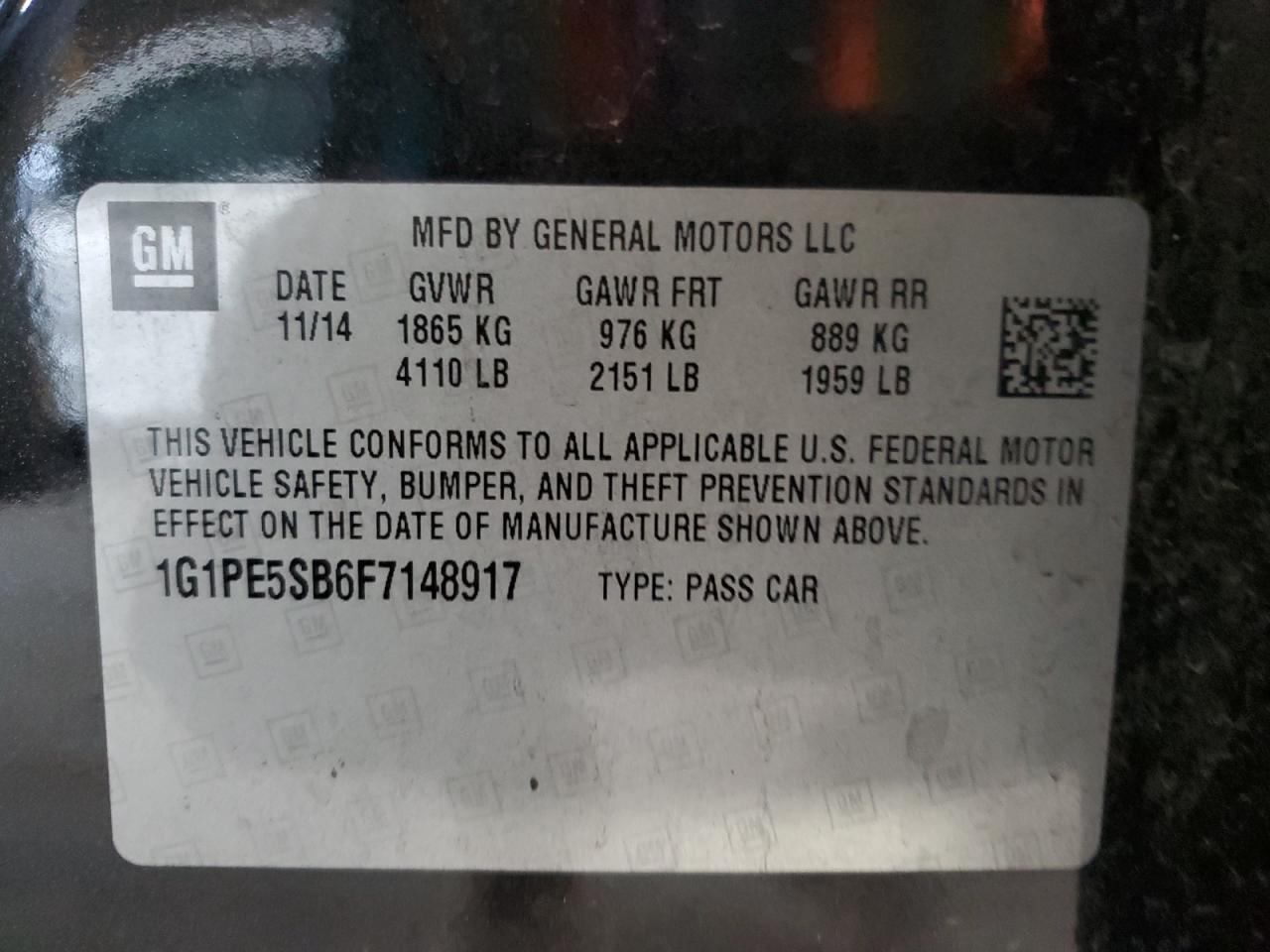 2015 Chevrolet Cruze - Image 14